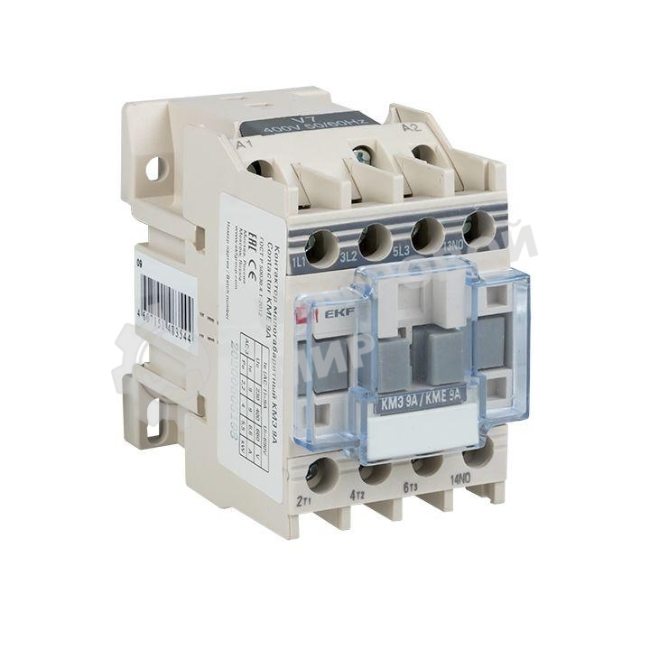 Контактор EKF ctr-s-9-220 КМЭ малогабаритный 9А 220В 1NO EKF PROxima