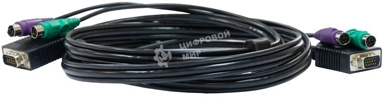 Кабель D-Link DKVM-CB/A4A 1.8м черный