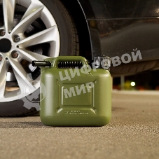 Канистра Rexant для ГСМ и технических жидкостей, вертикальная 5 л, пластиковая, усиленная