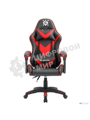 Кресло Defender XCOM черный, экокожа, 120 кг, механизм качания