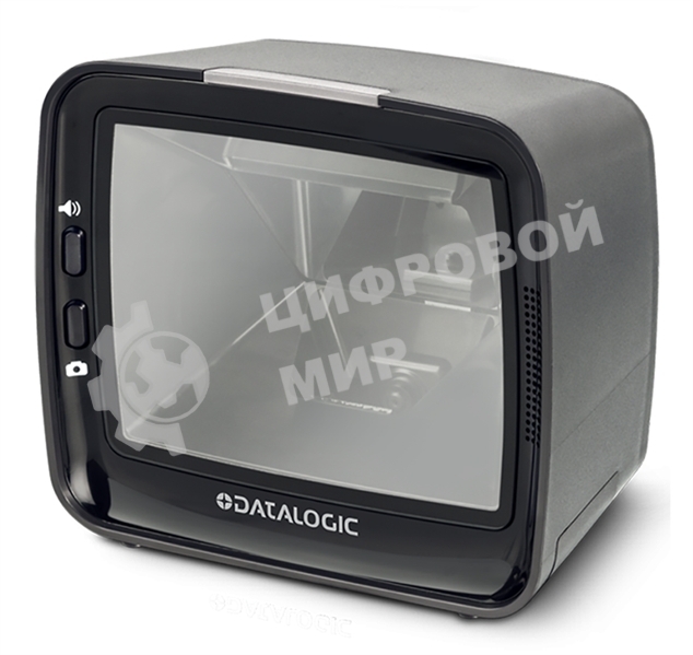 Сканер штрих-кода Datalogic Magellan 3450VSi, Kit, USB Keyboard Scanner, 1D/2D Model, Counter/Wall Mount, Power Brick/Cord (EU), Type A 4.5 m/15 ft Cable