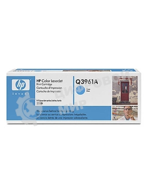 Картридж лазерный HP Color LaserJet Q3961A голубой для Color LaserJet 2550