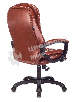 Кресло Бюрократ T-9950LT Boroko-37 коричневый, экокожа