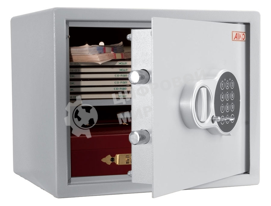 Сейф AIKO Т-28 EL (Внешние размеры:280х340х317 мм, Вес:9 кг)