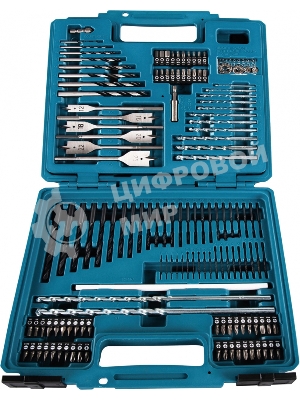 Набор принадлежностей Makita E-06270 212 предметов (жесткий кейс)