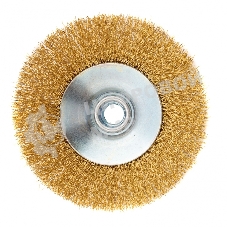 Кордщетка Matrix для ушм 125 мм м14 ''тарелка'' витая проволока