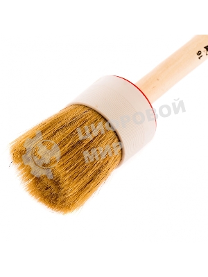 Кисть круглая MTX 82086 №16 (55 мм), натуральная щетина, деревянная рукоятка