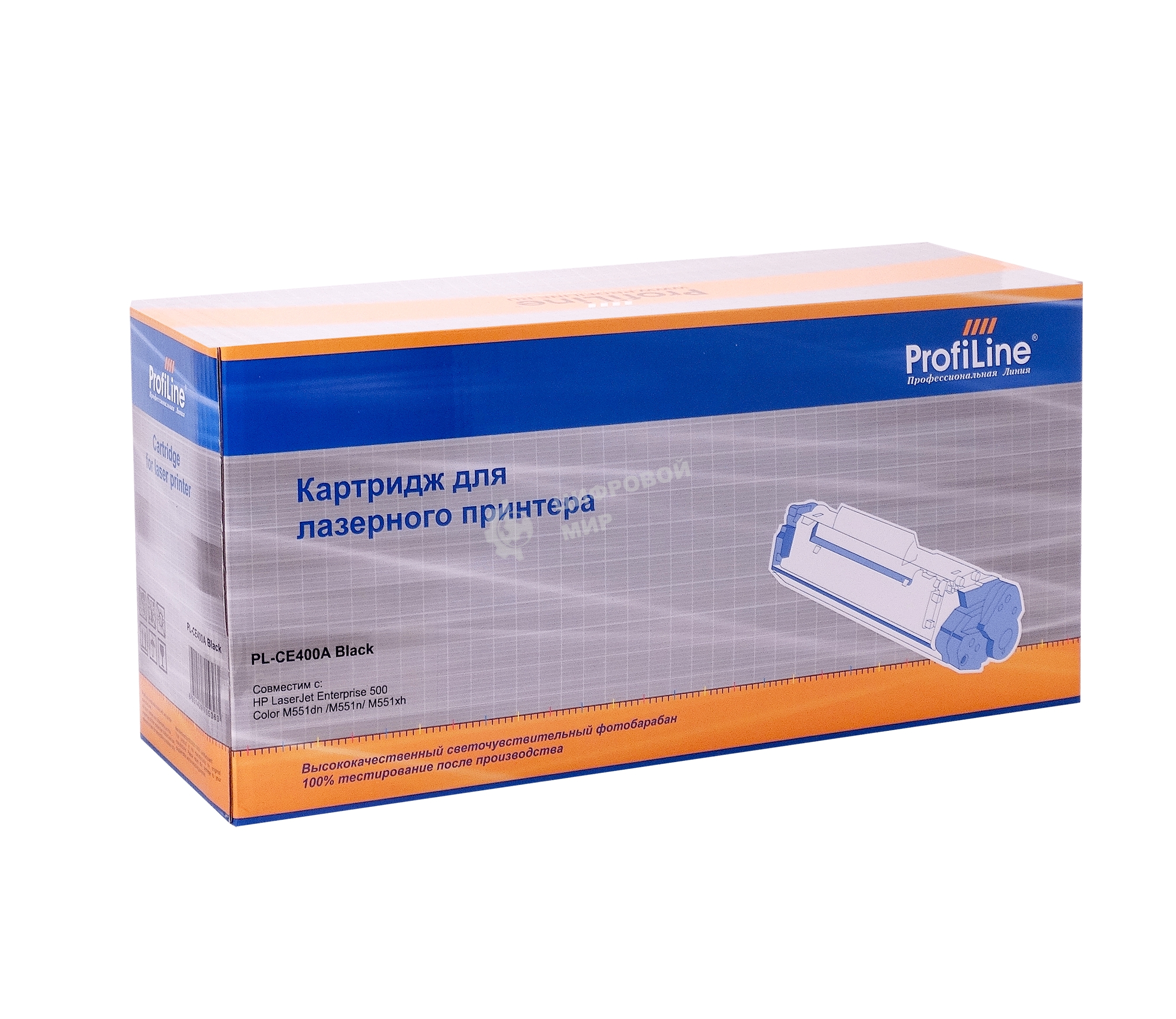 Картридж лазерный ProfiLine PL-CE400A для принтеров HP Color LaserJet Enterprise M551dn/M551n/M551xh черный 5500 копий