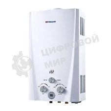 Водонагреватель Edisson F 20 D Газовый проточный(Стеклянный фасад, мощность 20кВт, луженый теплообменник 2,5кг, произв. 10л/мин, регулировка протока воды 0,025-0,8мПа и подачи газа 1274мПа, переключатель режимов 