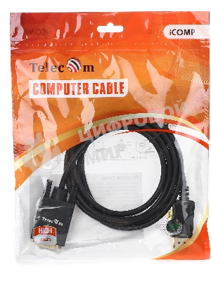 Кабель-переходник Telecom HDMI --> VGA_M/M 1,8м