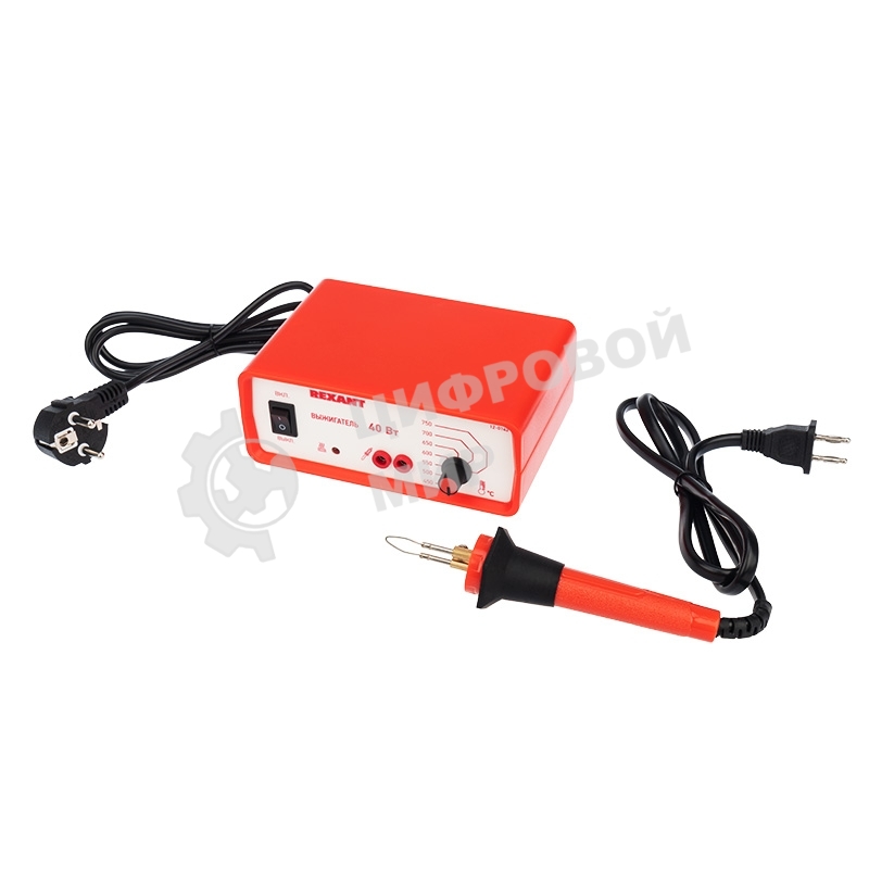 Универсальный выжигательный прибор Rexant с функцией термоконтроля 220V/40W