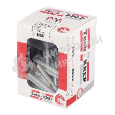 Дюбель-гвоздь 6х60 с потайной манжетой полипропилен (уп. 40 шт) коробка Tech-Krep 112712