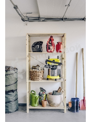 Строительный пылесос Karcher WD 3 S V-17/4/20 желтый, 1000 Вт, уборка сухая/сбор воды, пылесборник мешок/контейнер, 17 л