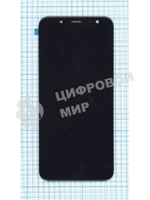 Дисплей для Samsung Galaxy J6 2018 SM-J600F в сборе с тачскрином (TFT) черный