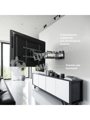 Кронштейн ONKRON M8L черный