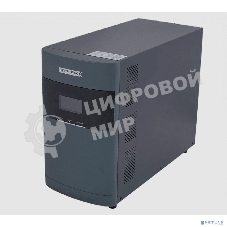 Источник бесперебойного питания STARK SC 2000 Online (8/12A) ИБП 2000 ВА/1600 Вт Online, Напольный, 110-300В, 4 х ЕВРО, Smart-slot, USB, RS232, ЕРО, БЕЗ АКБ - внешние батареи 6 шт до 240 Ач