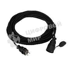 Удлинитель-шнур Rexant КГ 3х1.5, 30 м, морозостойкий, с/з, 16 А, 3500 Вт, IP44 (Сделано в России)