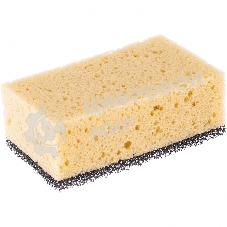 Губка крупнопористая комбинированная для удаления эпоксидной затирки Сибртех 160х95х60 мм