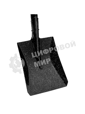 Лопата совковая углубленная Palisad LUXE 230х285х1310 мм, деревянный черенок, с рукояткой