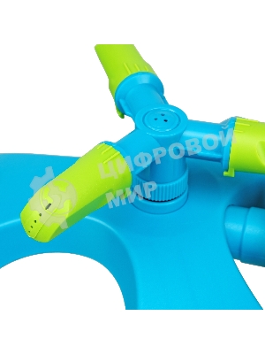 Разбрызгиватель вращающийся LUXE Palisad 3 лопасти, утяжеленная база