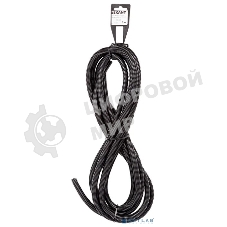 Трубa автомобильная гофрированная ПП Rexant, Ø4,6 мм, разрезная, бухтa 5 м/уп.