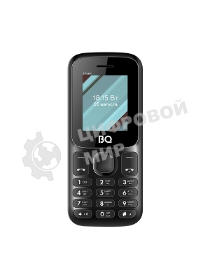 Мобильный телефон BQ 1848 Step+ черный/зеленый