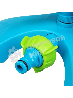 Разбрызгиватель вращающийся LUXE Palisad 3 лопасти, утяжеленная база