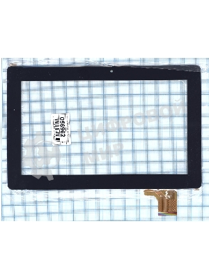 Сенсорное стекло (тачскрин) FPC-FC101S347-00, черное