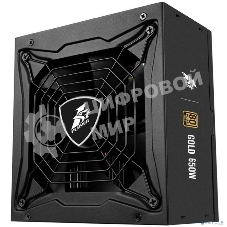 Блок питания 1STPLAYER STEAMPUNK PS-750SP, 750Вт, 80 PLUS Gold, 140мм, модульный, черный