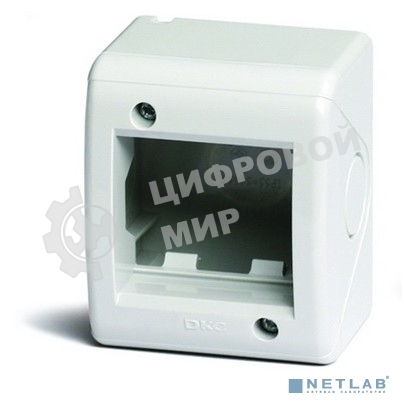 Модульные настенные коробки для электроустановочных изделий 