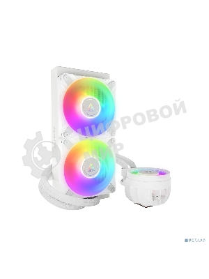 Жидкостная система охлаждения Arctic Liquid Freezer III 240 A-RGb белый, 120 мм, алюминий, 2800 об/мин, 25 дБ, 4 pin, 250 Вт