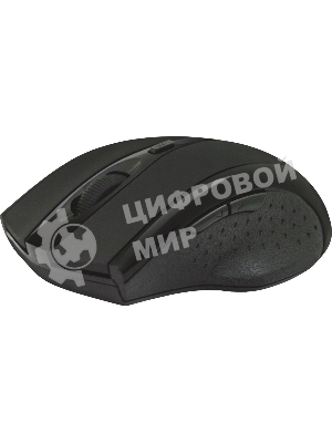 Мышь беспроводная Defender Accura MM-665 черный, 1600 dpi, радиоканал, USB, кнопки - 6