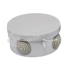 Коробка распаячная КМР-040-039 наружная с крышкой 85х40 АБС 4 мембранных ввода IP54 EKF plc-kmr-040-039