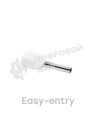 Наконечник штыревой втулочный изол. НШвИ(2) 0.5-8 (уп. 50 шт) EKF nhvi2-0.5-8