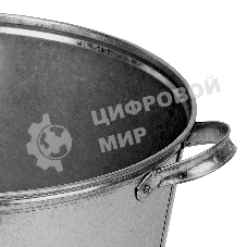 Бак Россия для воды оцинкованный с крышкой 20л, 67548