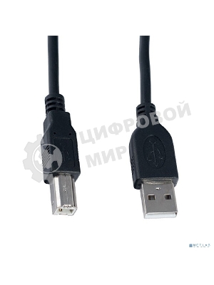 Кабель PERFEO USB2.0 A вилка - В вилка, длина 5 м. (U4104)