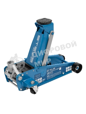 Домкрат гидравлический подкатной Stels 3 т, 120-450 мм, быстрый подъем, проф.