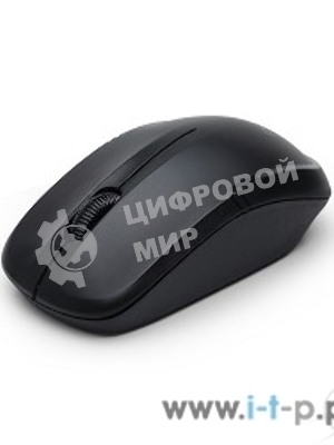 Мышь DELUX M-136 Black, Мышь оптическая, беспроводная 2,4GHz, 800-1600DPI