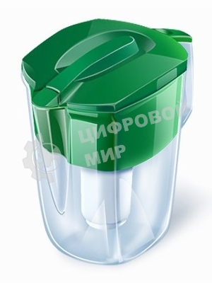 Кувшин Аквафор Гарри зеленый 3.9л.