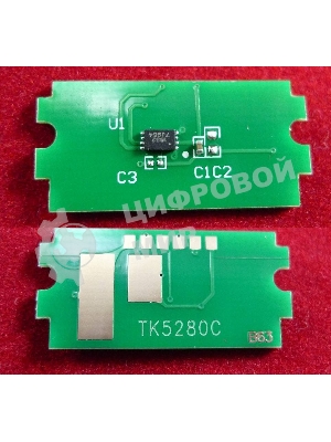 Чип ELP для Kyocera Ecosys P6235cdn/M6235cidn/M6635cidn (TK-5280C) Cyan 11K