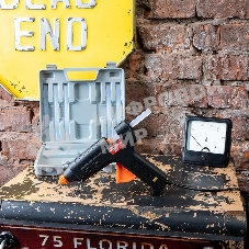 Клеевой пистолет Rexant, 60 Вт, Ø11 мм, настройка температуры 120-240℃, кейс