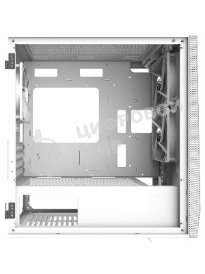 Компьютерный корпус MiniTower Zalman Z1 Iceberg белый (mATX, window, FRONT 2x120мм, REAR 1x120мм, без БП) (Z1 Iceberg белый)