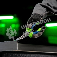 Длинногубцы Сибртех прямые,160 мм, двухкомпонентные рукоятки