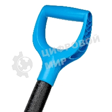 Лопата совковая углубленная Palisad LUXE 230х285х1310 мм, деревянный черенок, с рукояткой