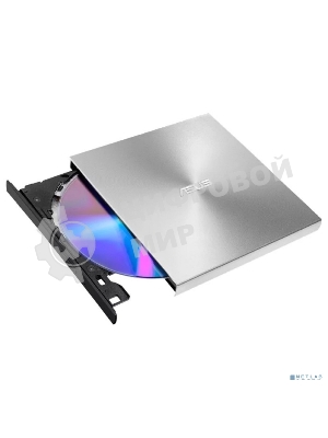 Оптический привод DVD-RW Asus SDRW-08U9M-U серебристый USB slim ultra slim M-Disk Mac внешний RTL