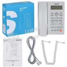 Телефон проводной SANYO RA-S306W белый