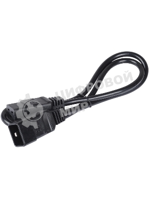 Кабель электропитания ITK PC-C19C20-3M PDU 3x1,5 3М с разъемами С19-C20