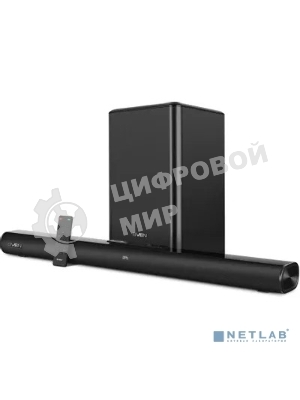 Саундбар SVEN SB-2200D черный (2 x 60W, Bluetooth сабвуфер 180W, пульт ДУ, LED-дисплей, HDMI, USB)