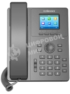 Телефон IP Flyingvoice P11W серый