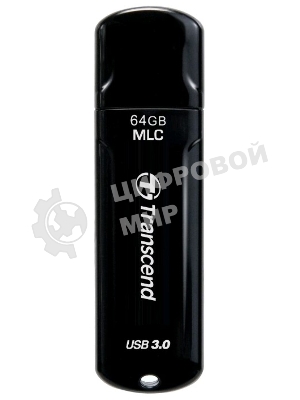 Флешка USB Transcend JetFlash 750 (TS64GJF750K), 64Gb, USB 3.0, R/W 130/40, черный